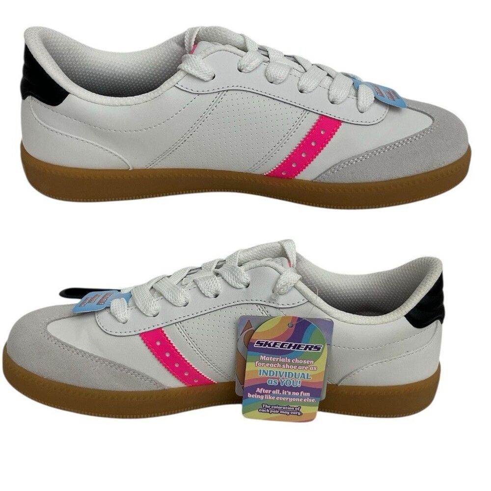Skechers Los Angeles Girl's Zinger Street Sneaker Size 6 Lace Up Closure